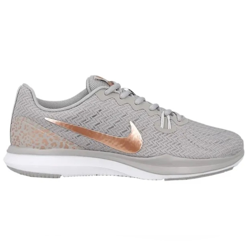Nike Women's‎ Gray and Gold Sneakers